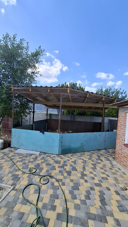 Ремонт крыши гаража Харьков